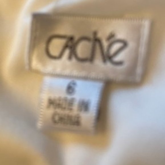 Cache Smart looking Black & White dress - Picture 6 of 6